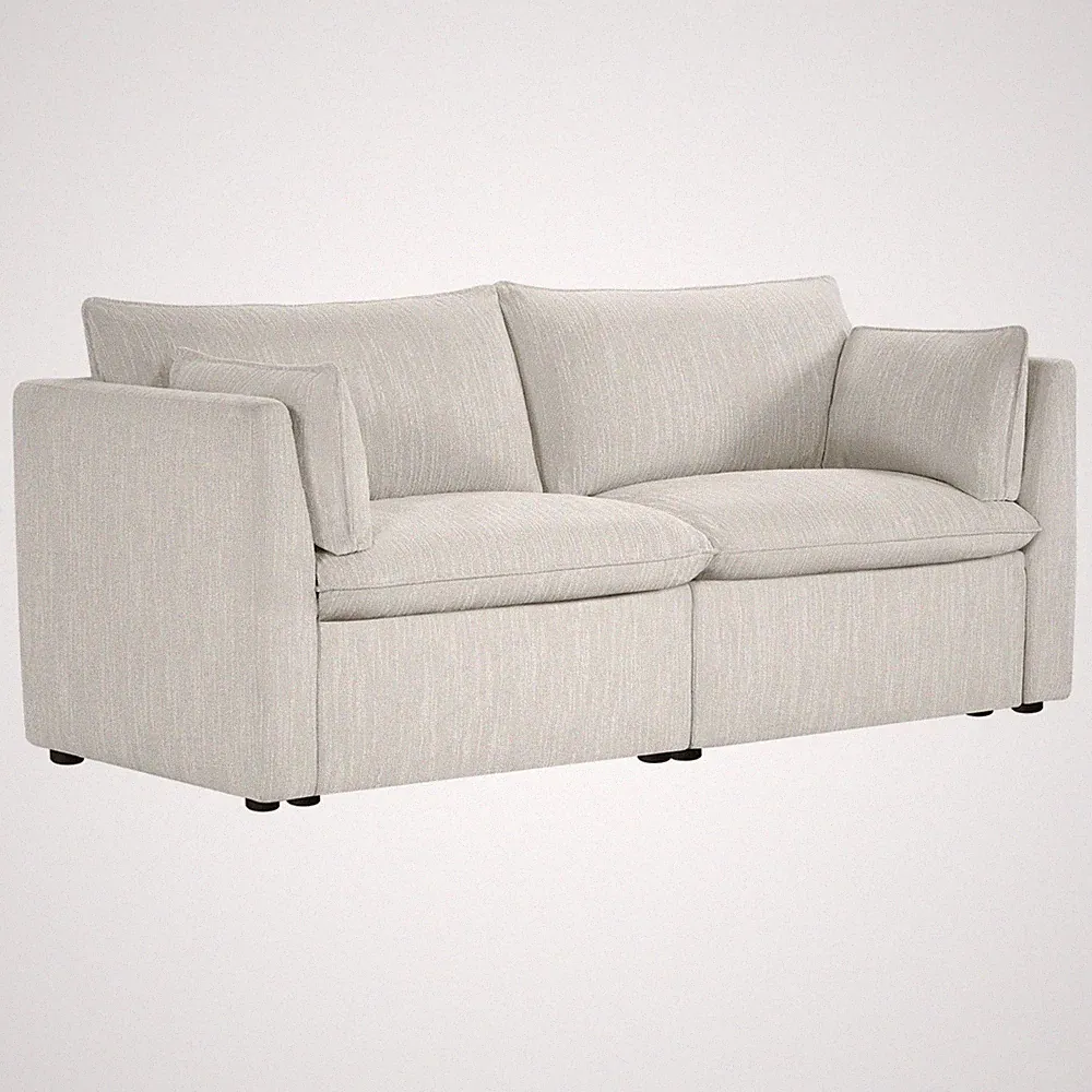 CHITA Luxury Oversized Sectional Sofa Couch,Premium Down Filled Cloud Sofa