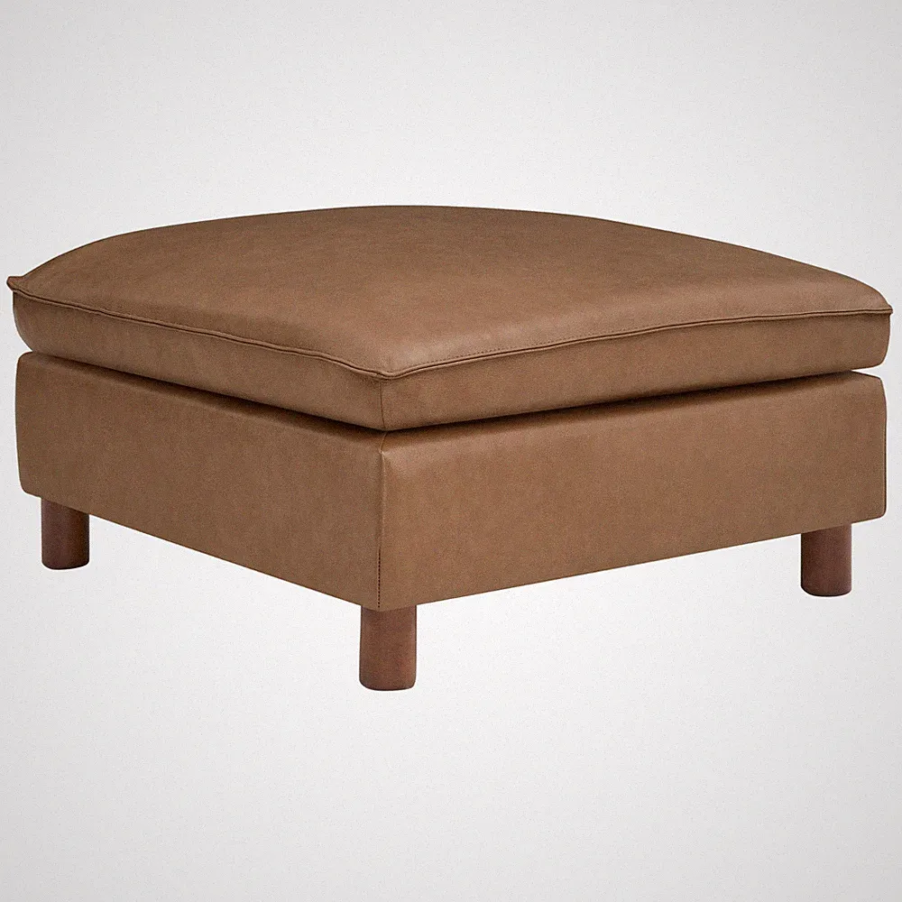 CHITA Modular Sectional Sofa Individual Add-On Modules Faux Leather Cloud Couch