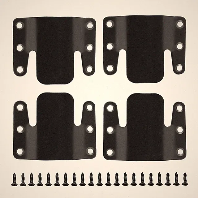 Cionyce 4 Pcs Sectional Couch Connectors, Sectional Sofa Connector