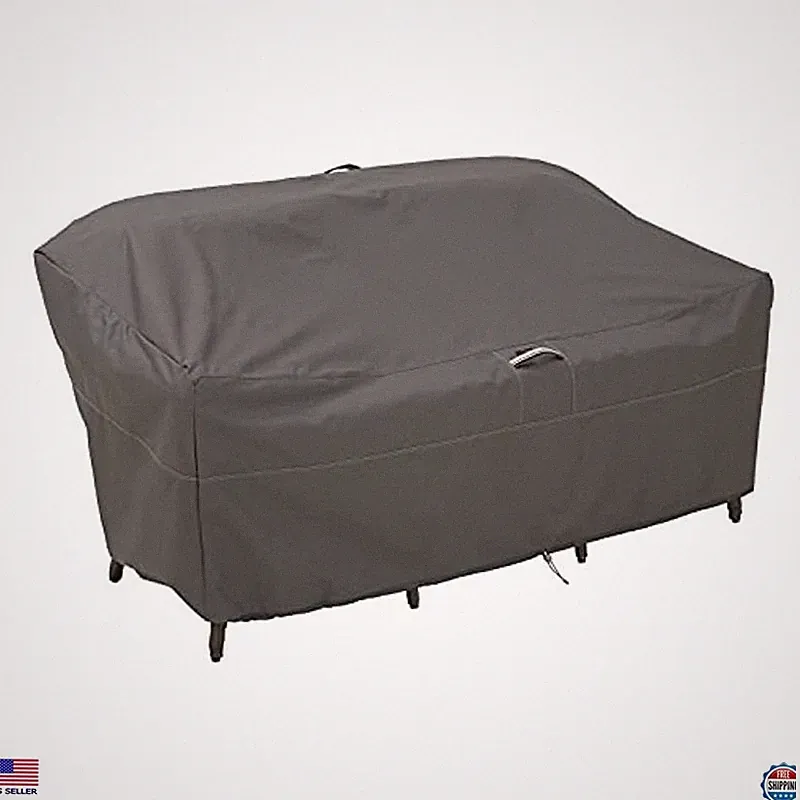 Classic Accessories Ravenna 104" Water-Resistant Patio Sofa & Loveseat Cover