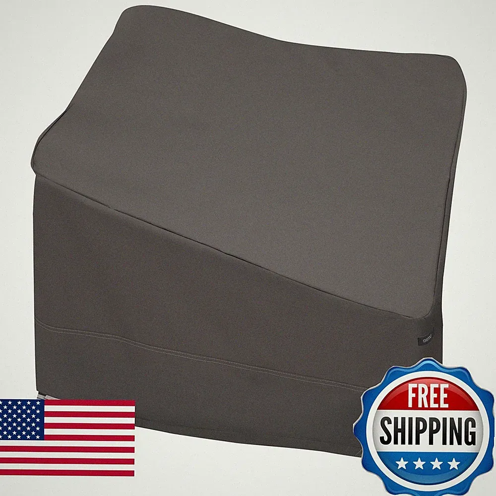 Classic Accessories Ravenna 40" Patio Deep Seated Corner Sectional Cover Taupe