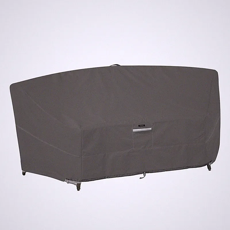 Classic Accessories Ravenna Water-Resistant 46 Inch Patio Curved Modular