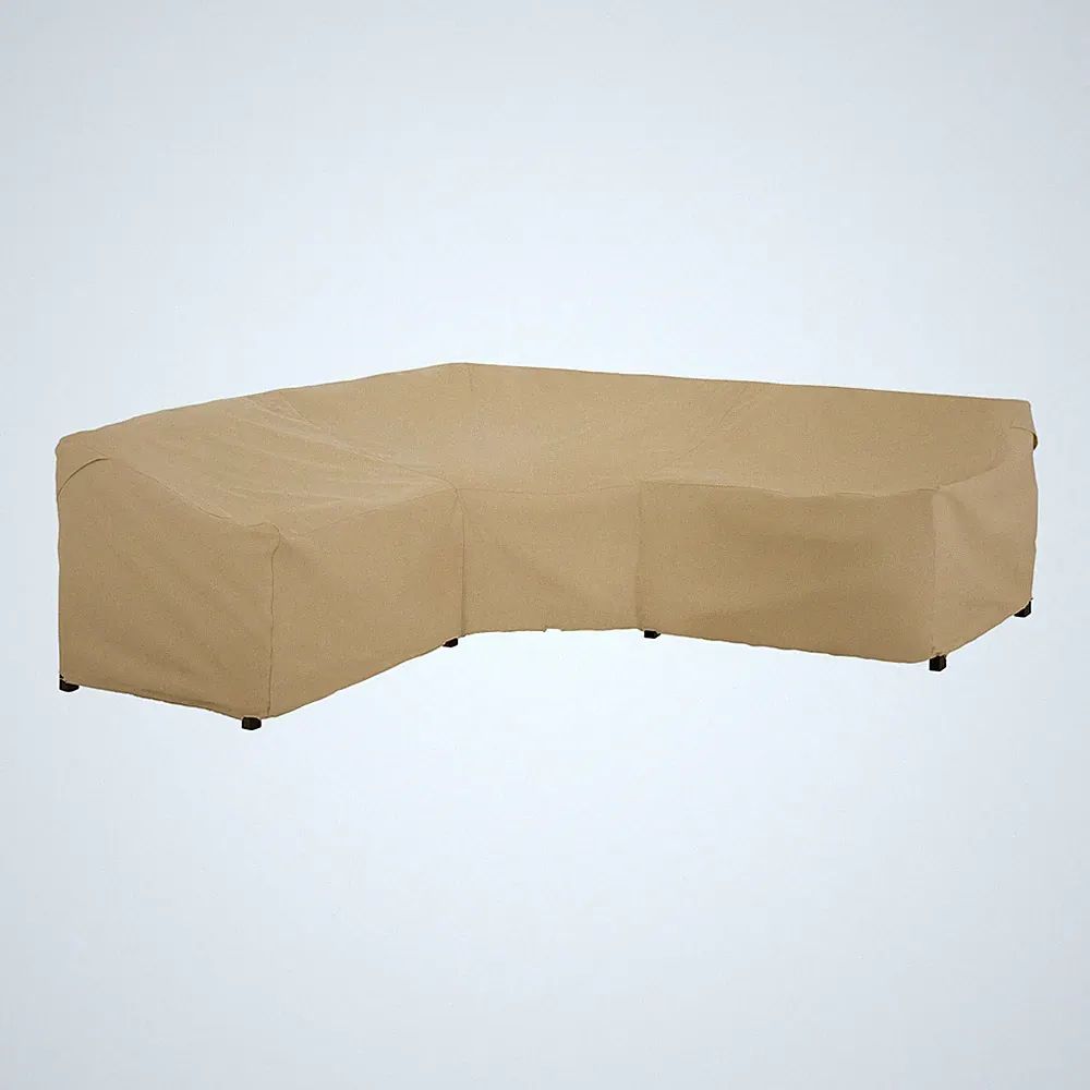 Classic Accessories Terrazzo Water-Resistant 100 Inch Patio V-Shaped Set Cover