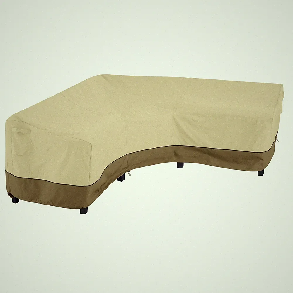 Classic Accessories Veranda V-Shaped Sectional Sofa Cover 100" L