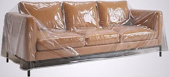 Clear Heavy-Duty Waterproof Sofa Couch Cover Pet Dog Cat Protection Furniture