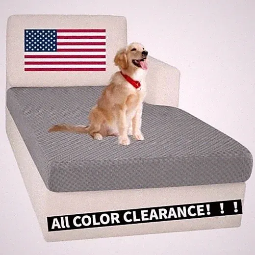 【Clearance】 Sectional Couch Covers for L Chaise Cover (1 Piece) Light Gray