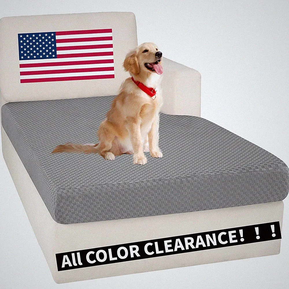 【Clearance】 Sectional Couch Covers for L Shaped Chaise Lounge 1 Piece Separat...