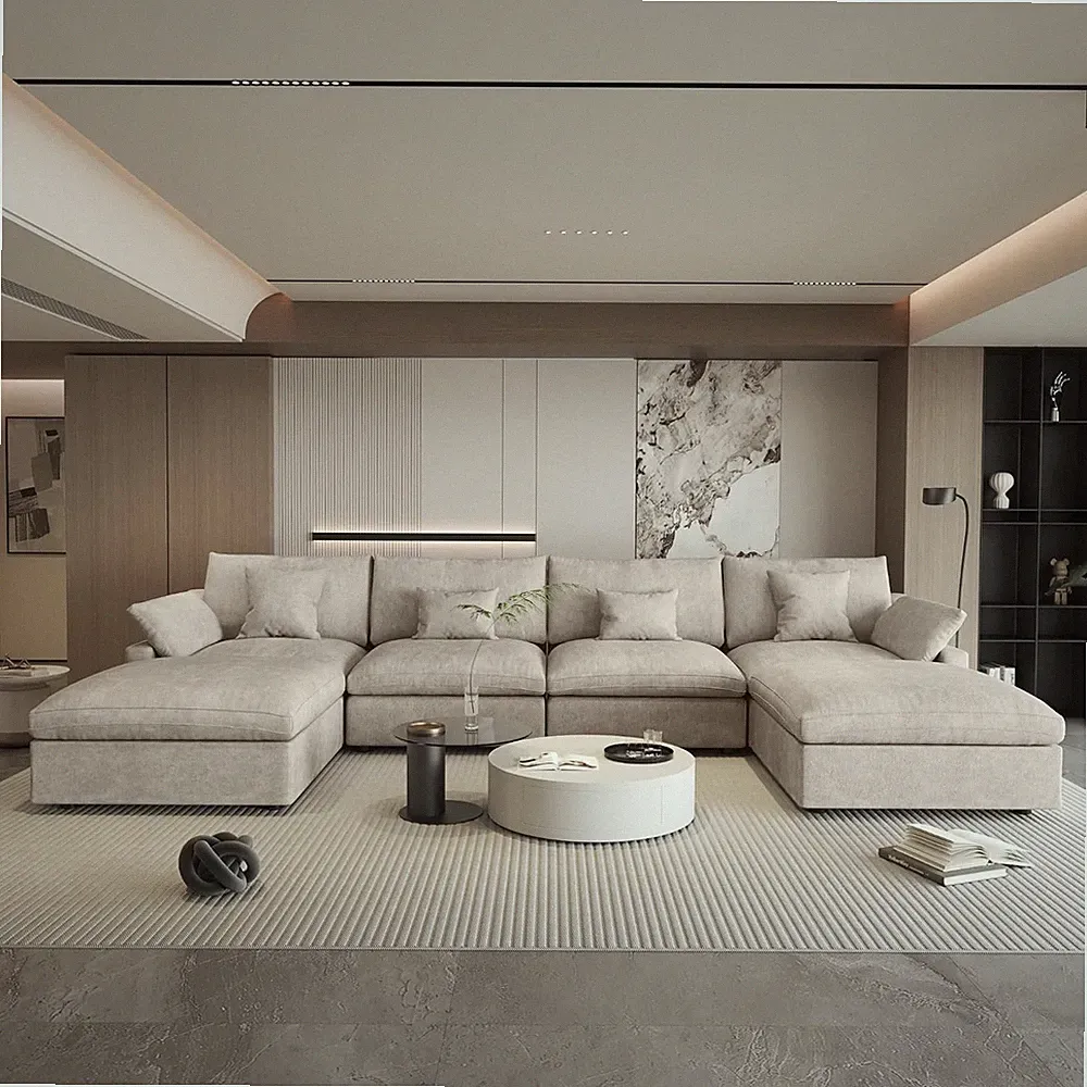 Cloud Couch Modular Sectional Sofa for Living Room, down Filled 160" U Shaped Co