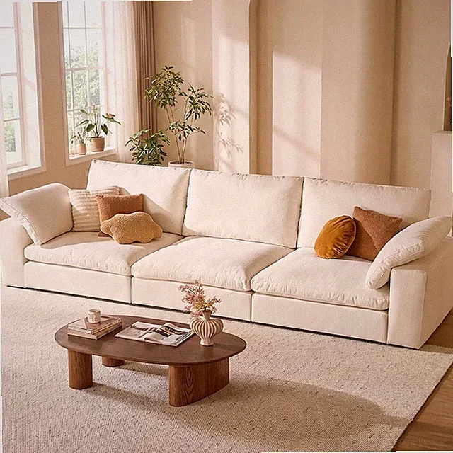 Cloud Couch Modular Sectional Sofa Oversized Deep Seat Modern Comfy Couches with