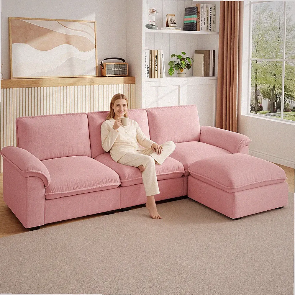 Cloud Couch Sectional for Living Room L Shaped Couch Modular Sectional Sofa
