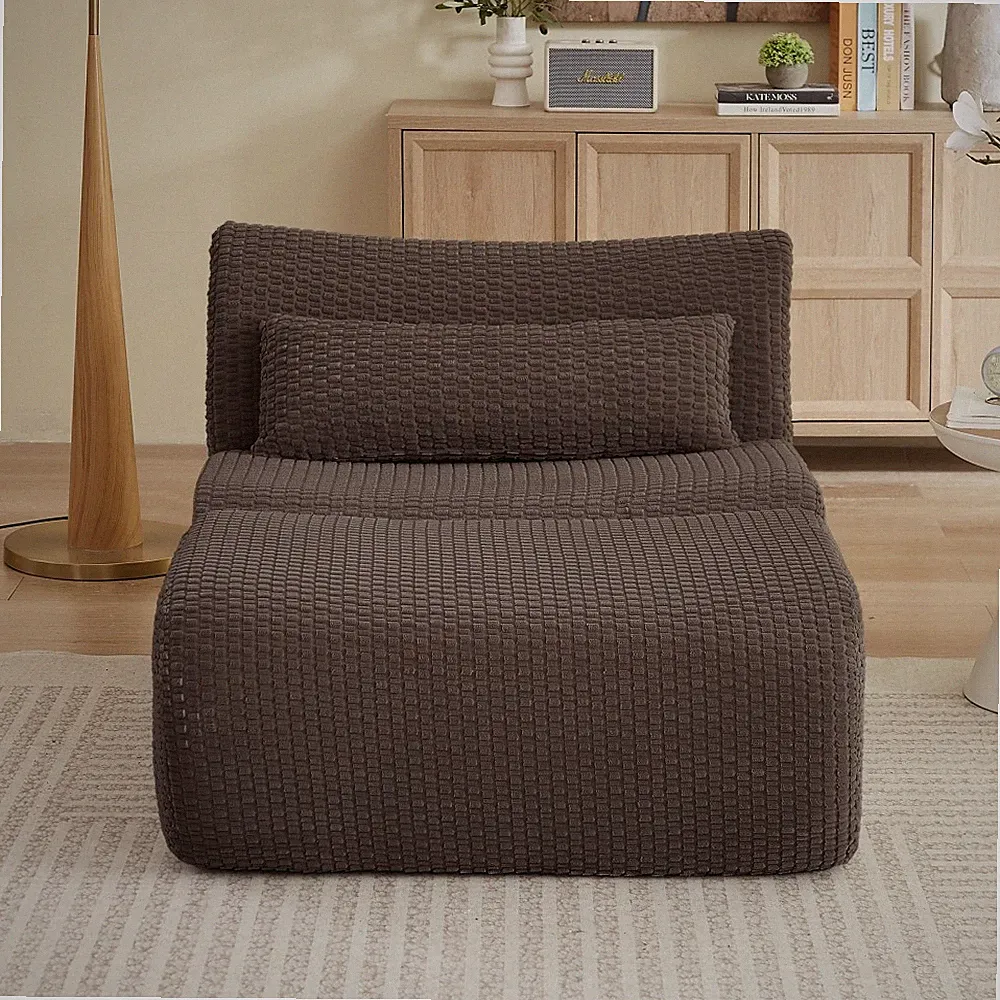 Cloud Couch Sofa Loveseat, 2-Seat Corduroy Sectional, No Assembly
