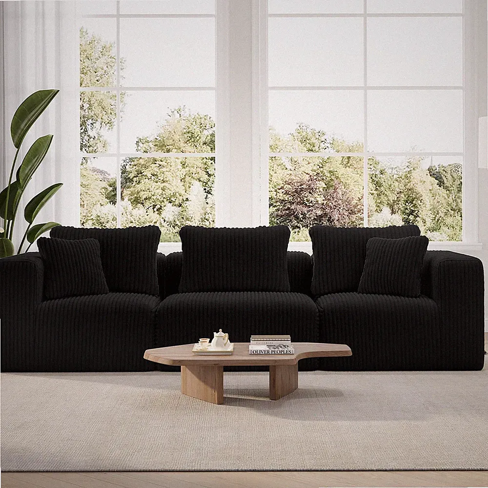 Cloud Sectional Couch Novilla 106" Modular Beige