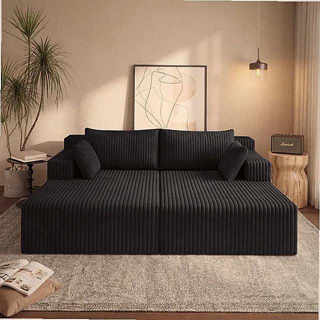 Cloud Sectional Couch with Shape Chaise,Modern Modular Sofa with Deep Seat, Uph