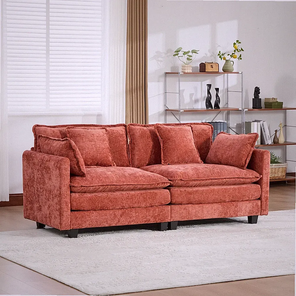 Cloud Sofa 3 Seats , Modern Sectional Couch, for Living Room Bedroom and Apart