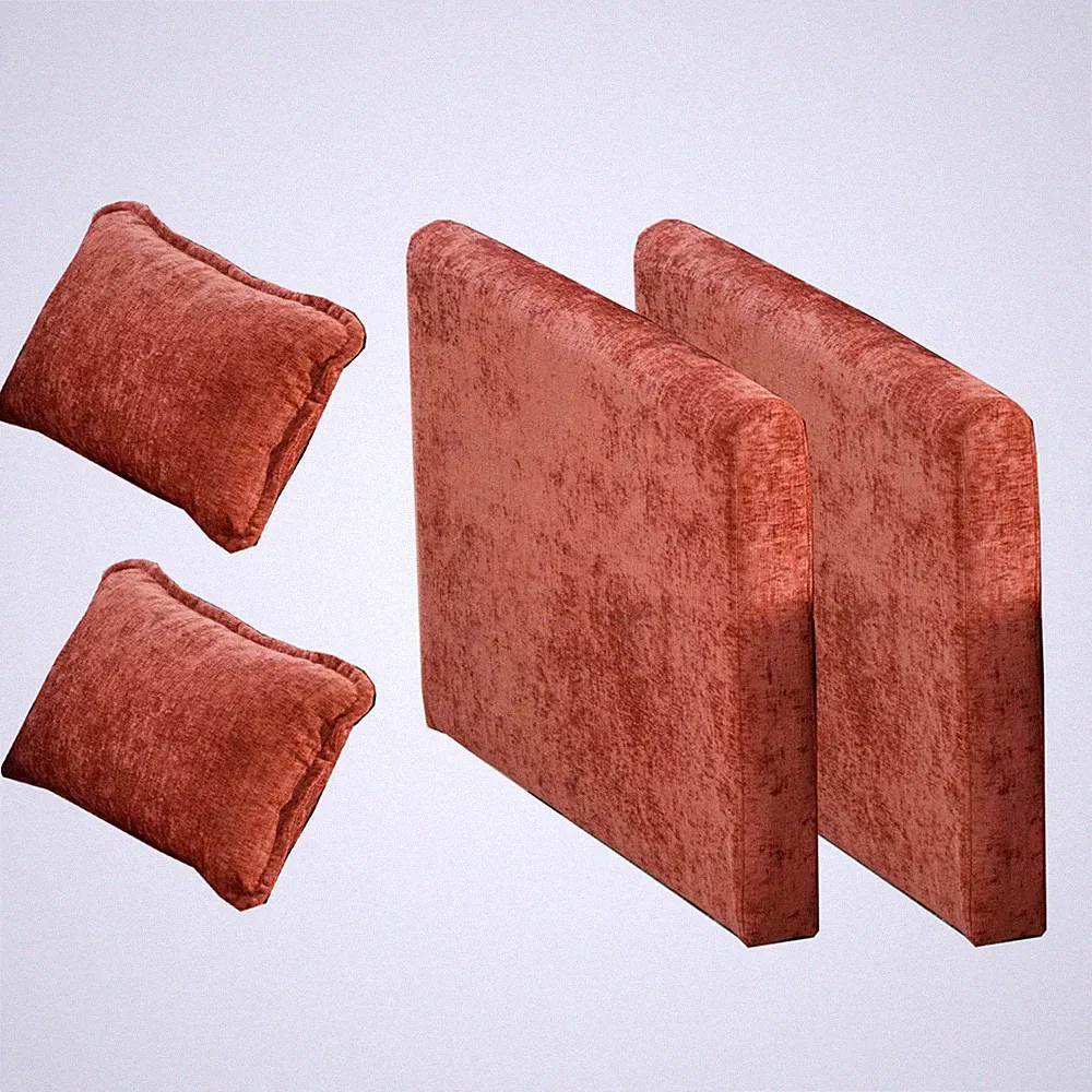 Cloud Sofa Armrests only, Modern Sectional Couch, for Living Room Bedroom Orange