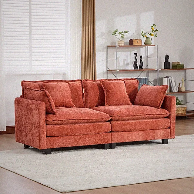 Cloud Sofa LoveSeat , Modern Sectional Couch, for Living Room Bedroom and Apar