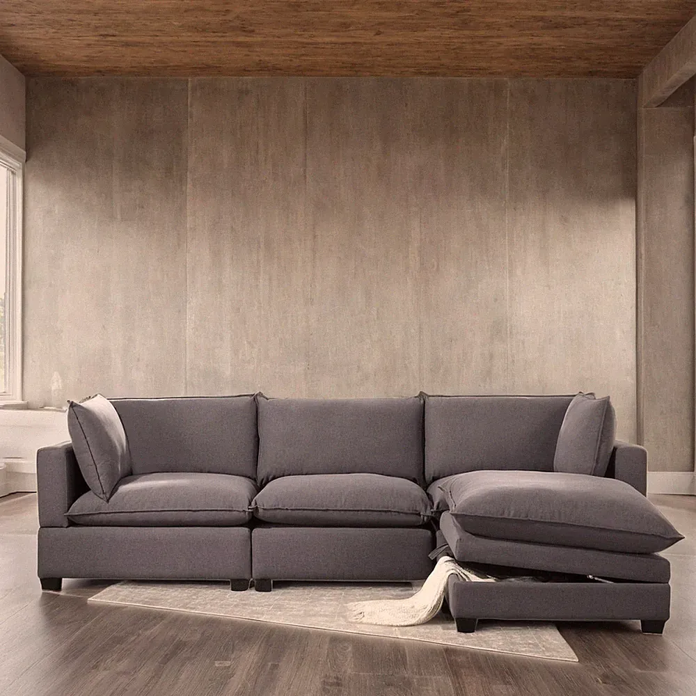 Cloud2 Charcoal Modular Sectional