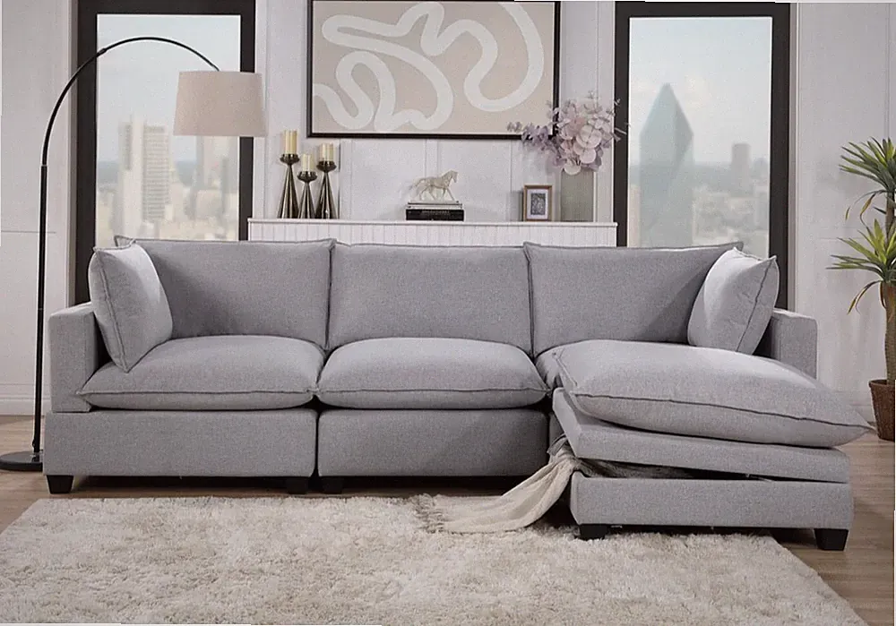 Cloud2 Gray Modular Sectional