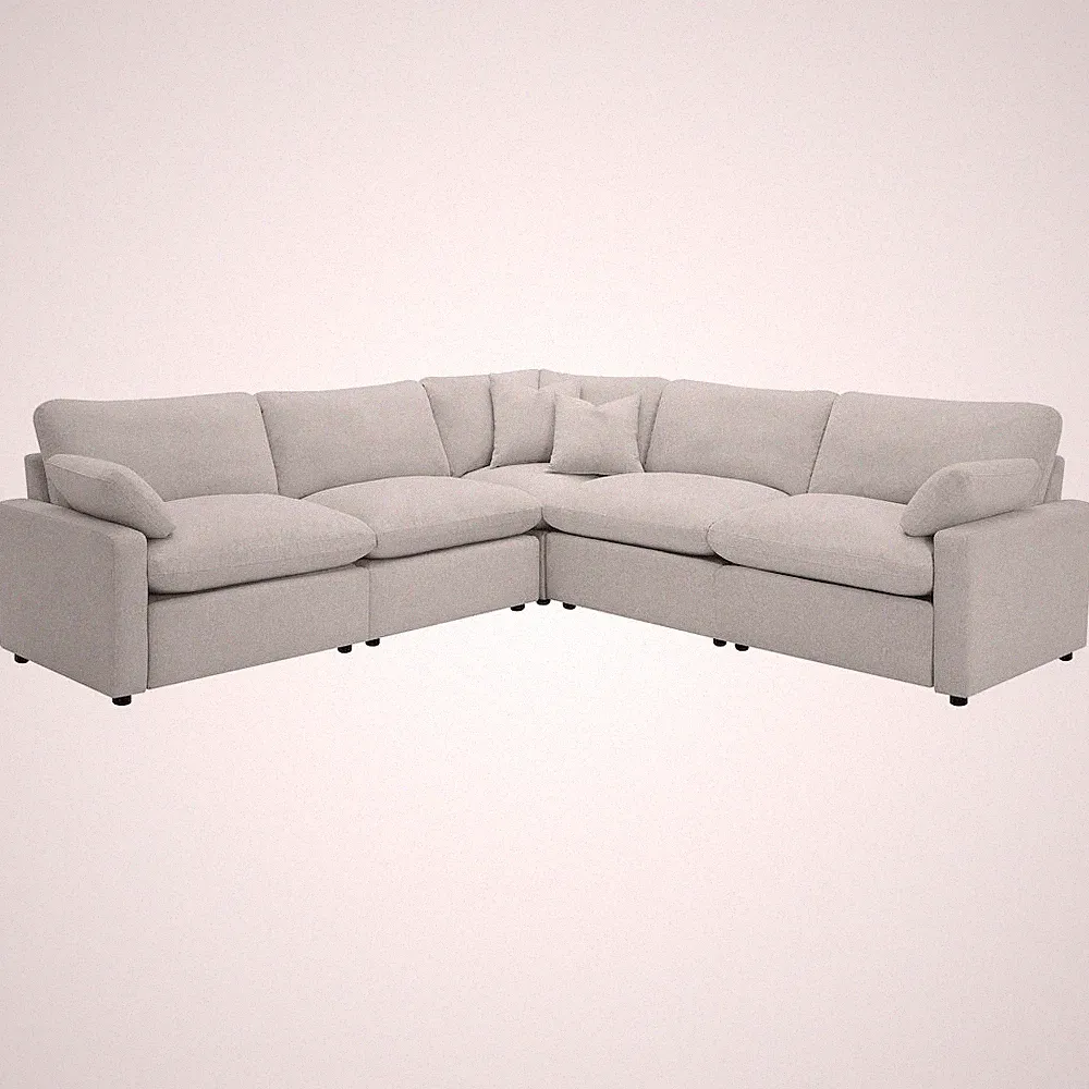 Collins Modular Power Reclining Sectional Sofa Set Grey
