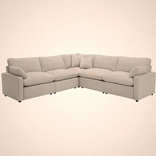 Collins Modular Power Reclining Sectional Sofa Set Grey