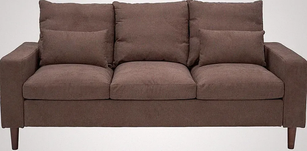 Comfortable 3 Seat Sofa with Solid Wood Frame – Space-Saving for Elegant Decor