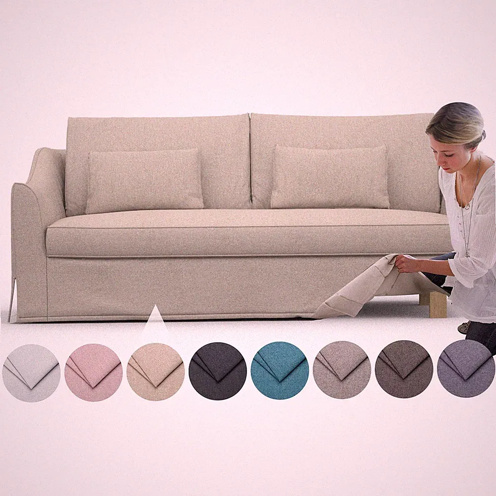 Comfortly Cover for Farlov 3 Seat Sofa - Cashmere Blends Spill Proof Fabric
