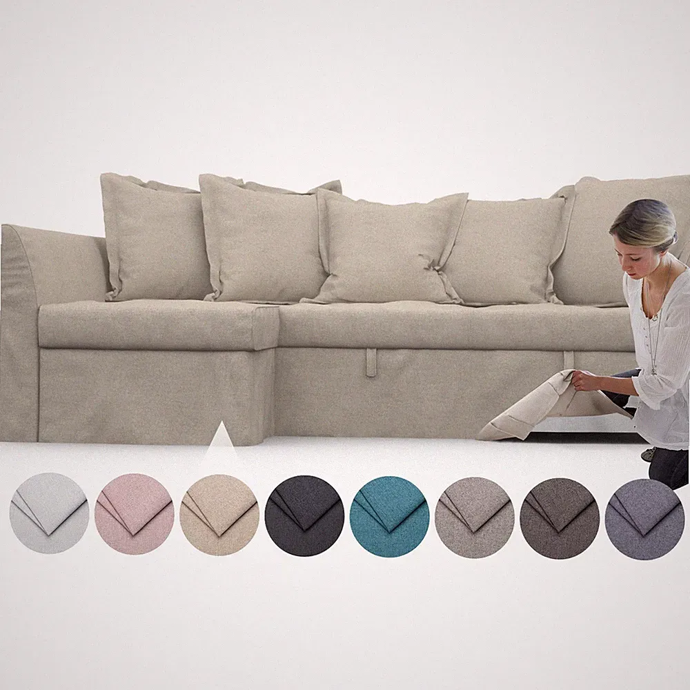 Comfortly Cover for Holmsund Corner Sofa Bed -Cashmere Blends Spill Proof Fabric