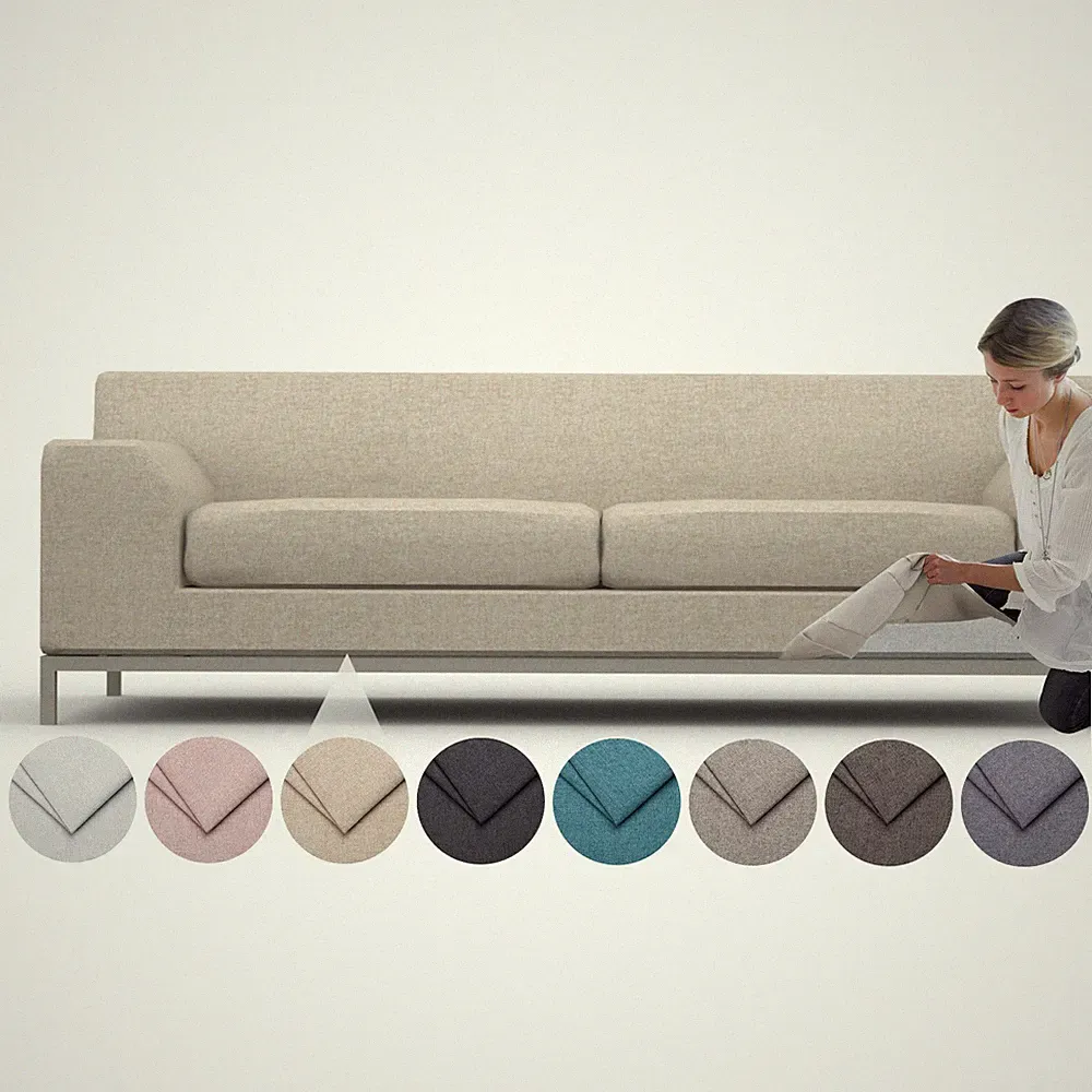 Comfortly Cover for Kramfors 3 Seat Sofa - Cashmere Blends Spill Proof Fabric