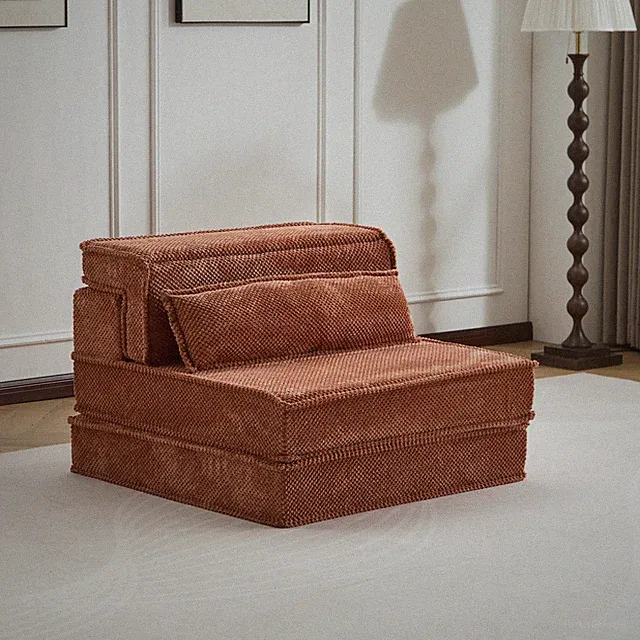 Compression Mahjong Sofa,Convertible Floor Sofa Bed,DIY Boneless Modular Secti