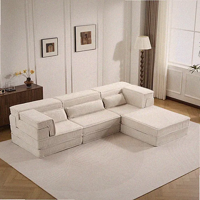 Compression Mahjong Sofa,Convertible Floor Sofa Bed,DIY Boneless Modular Section