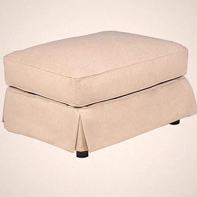 Configurable Tan Horizon Ottoman for Versatile Living Spaces