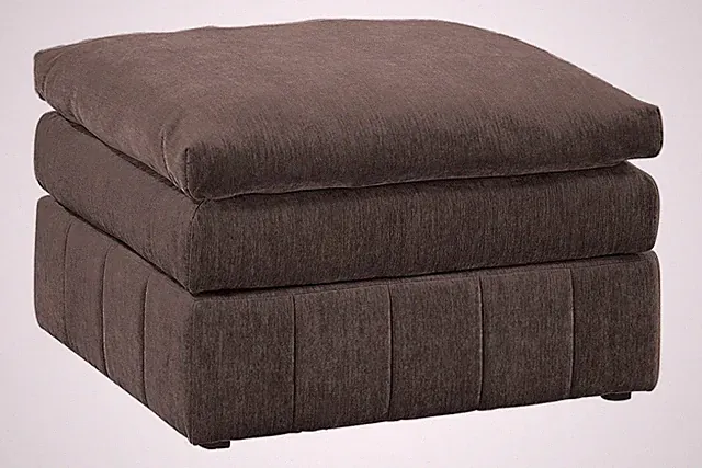 Contemporary 1pc Ottoman Modular Chair Sectional Sofa Living Room Furniture Mink
