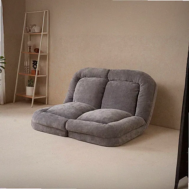 Convertible Fold-Out Double Sofa Bed, 18 Sections Adjustable
