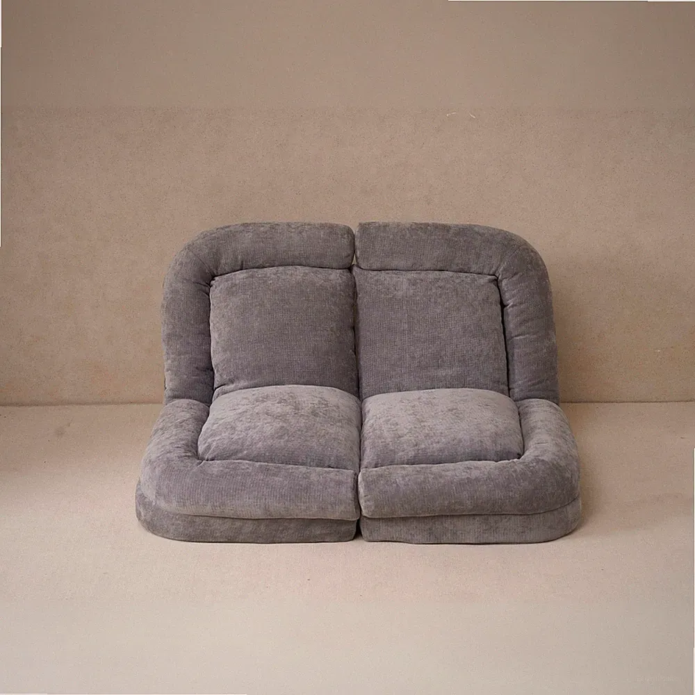 Convertible Fold-Out Double Sofa Bed, Can Sitting or Lying