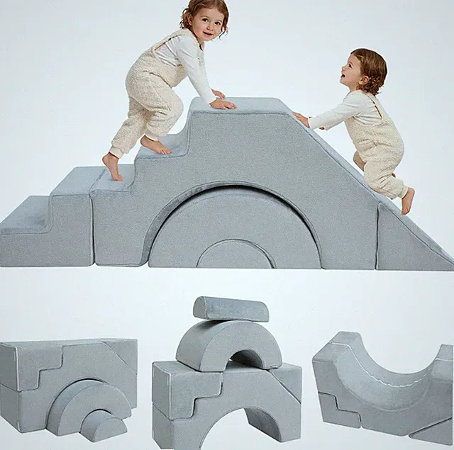 Convertible Kids Sofa with Slide & Stairs - Ideal for Imaginative Play