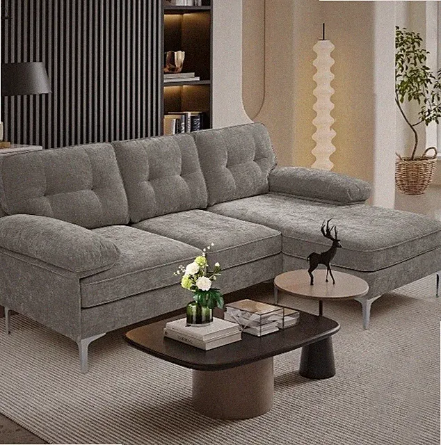 Convertible Sectional Sofa Couch, Convertible L Shaped Couch For Small Space