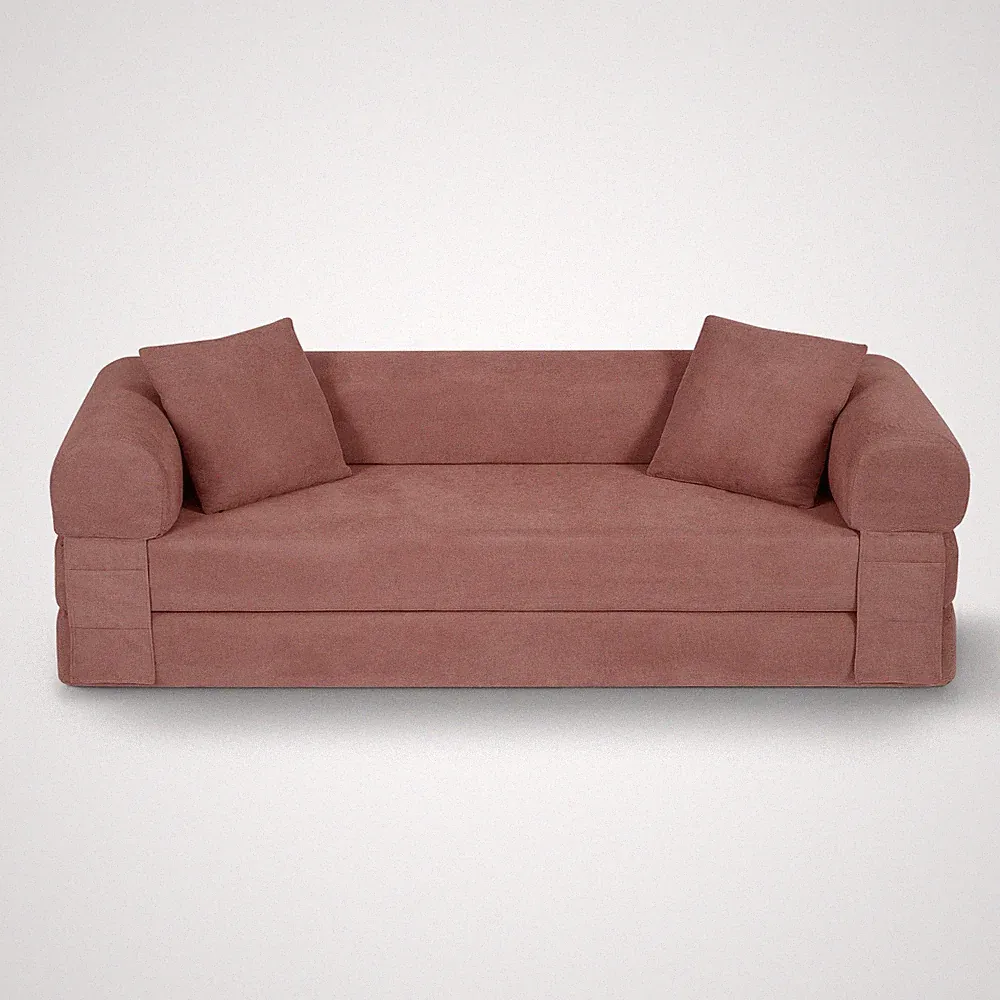 Convertible Sofa Bed Couch,80 Inch Boneless Couches for Living Room,Folding Sle