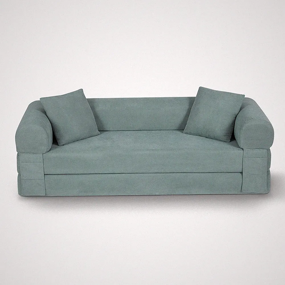 Convertible Sofa Bed Couch,80 Inch Boneless Couches for Living Room,Folding Slee