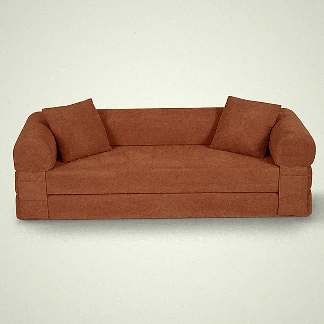 Convertible Sofa Bed Couch,80 Inch Boneless Couches for Living Room,Folding Slee
