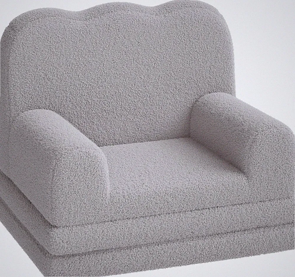 Convertible Toddler Folding Sofa Bed Modern Sleeper Chair Couch for Kids Room