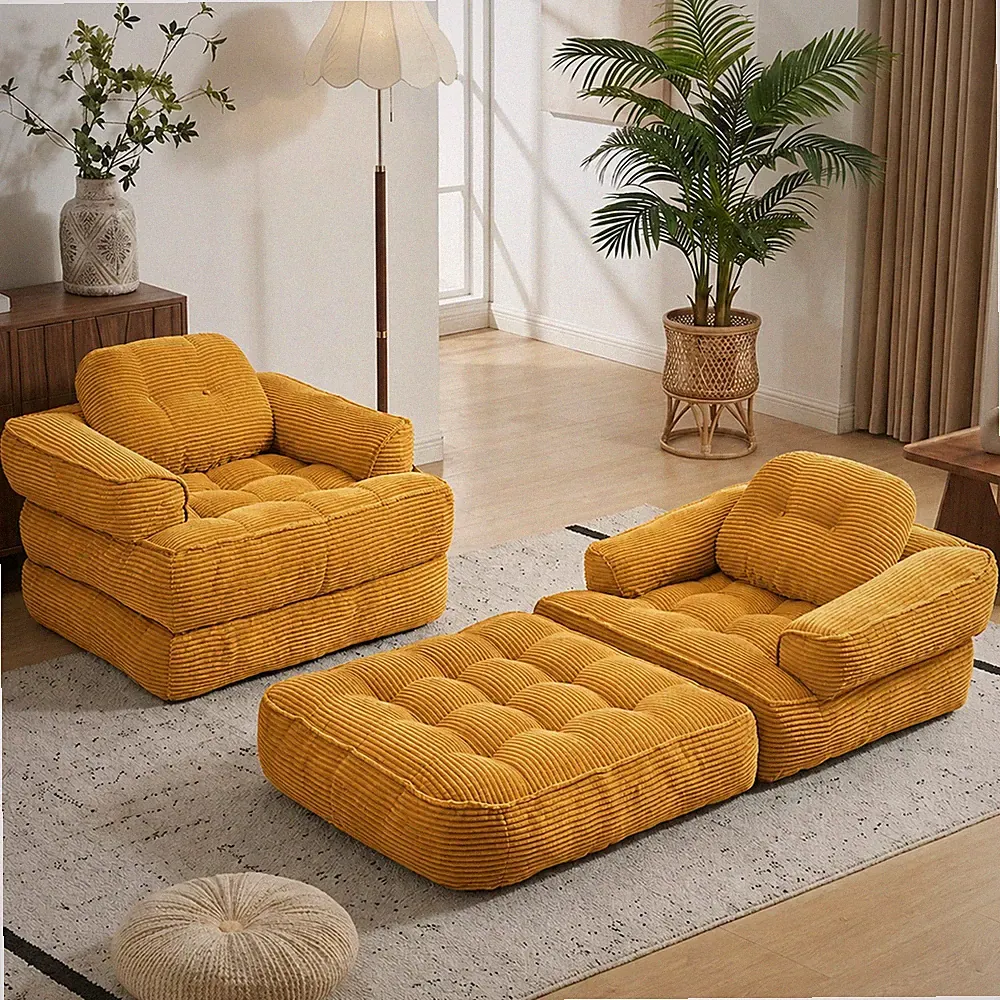 Orange Sofa Bed