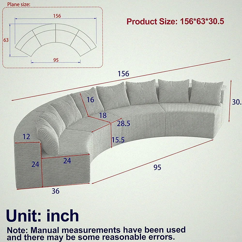 8 Curved