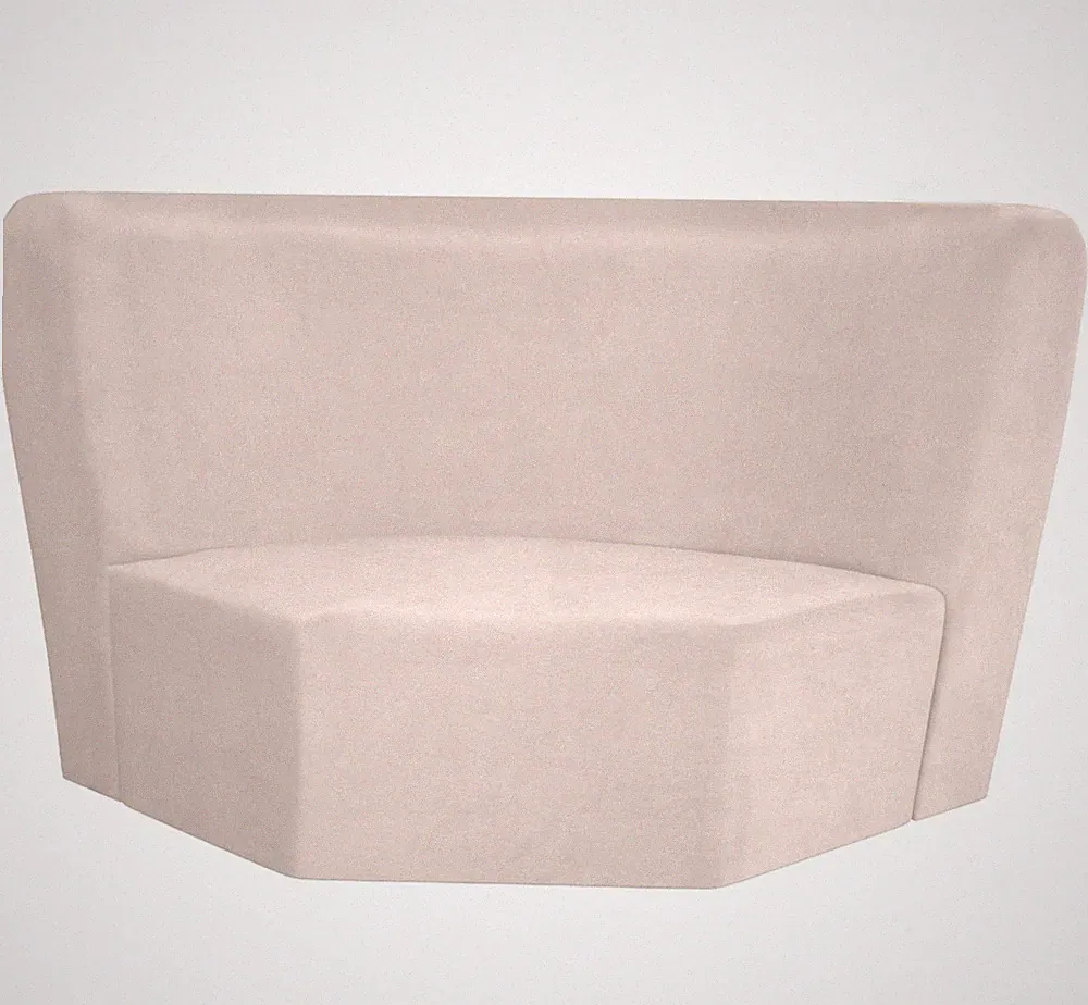 Corner Couch Cover, Stretch Velvet Corner Sofa Cover for L Shape Sectional Re...