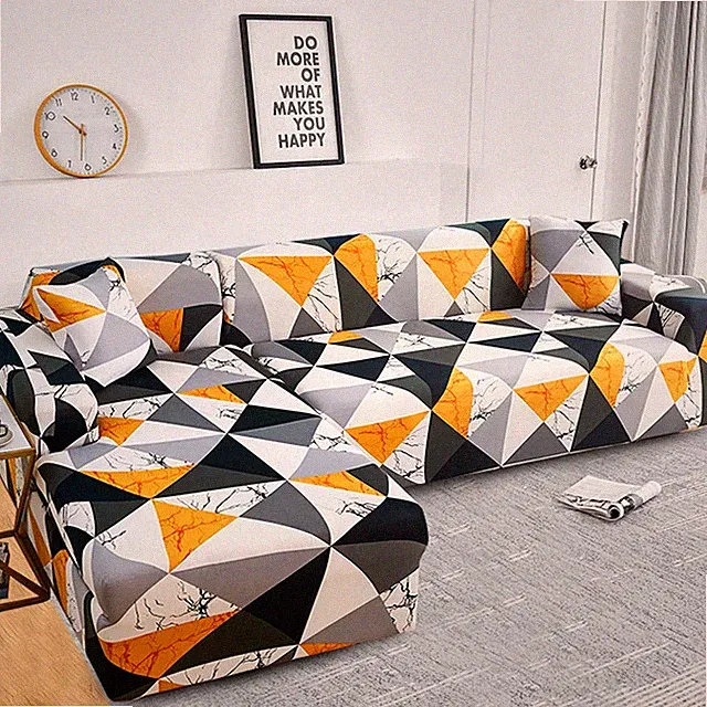 Corner Sofa Covers for Living Room Couch Cover Elastic Sectional Armchair Cover