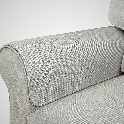 Couch Arm Covers, Waterproof Armrest Cover for 24" x 20" - 2 pcs Light Gray