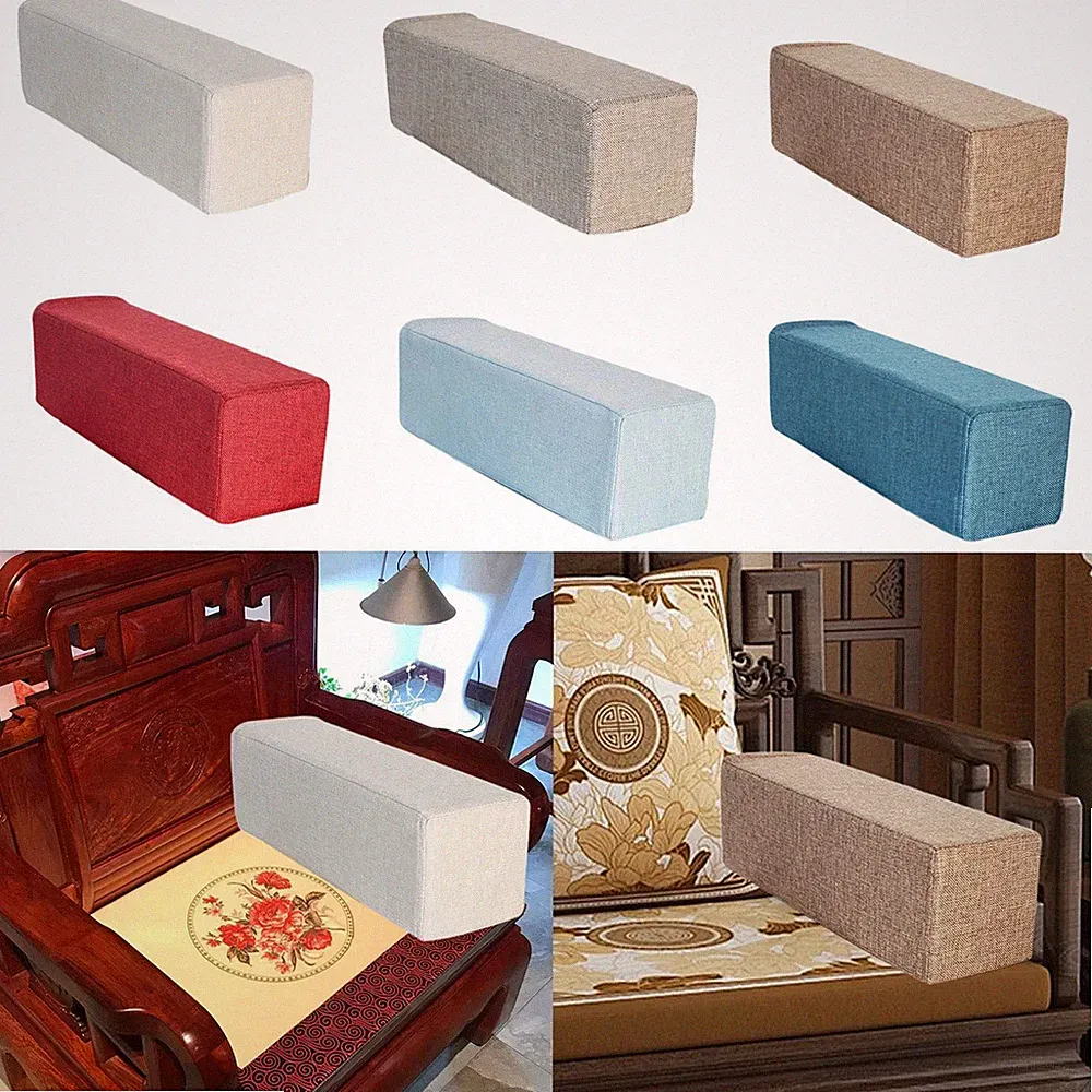 Couch Arm Rest Pillow Bed Reading Ergonomic Soft Removable Cover Elbow Support