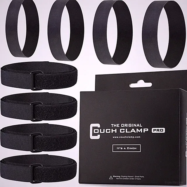 Couch Clamp Pro Heavy Duty Couch Connectors for Sliding Sofas (4 Pack) - Easy...