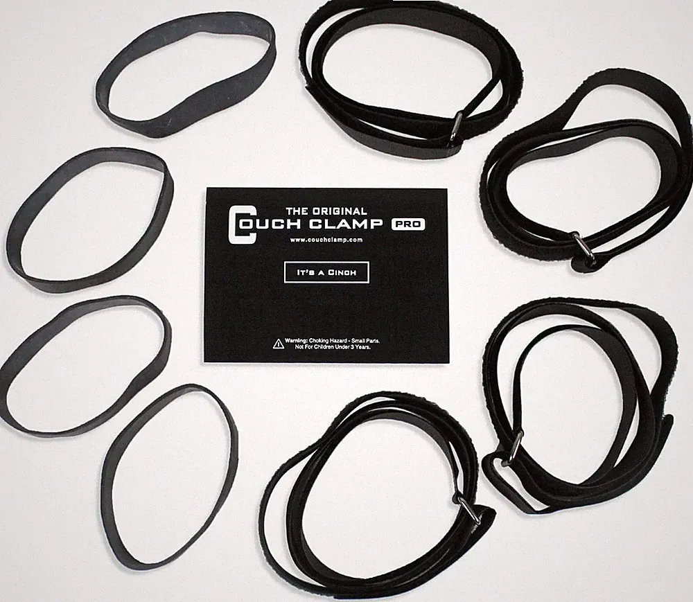 Couch Clamp PRO Non-Slip Sectional Connectors for Sliding Sofas - 4 Pack