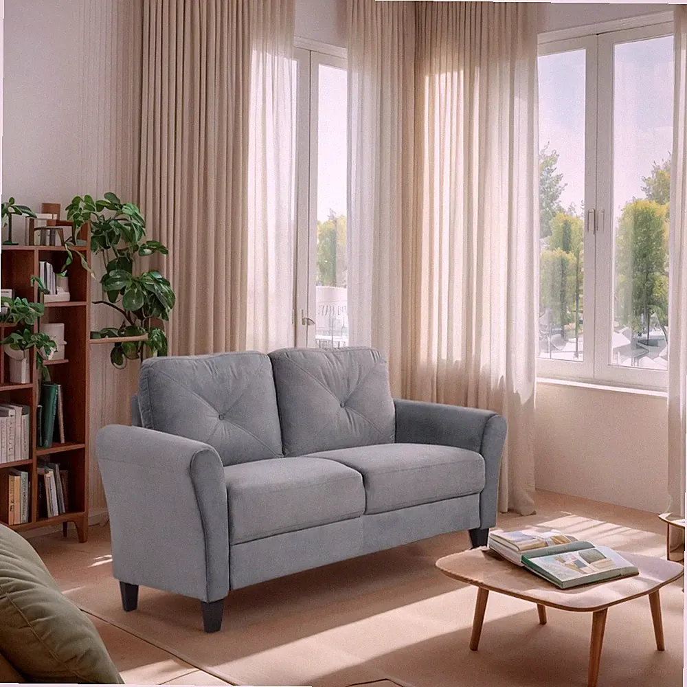 Couch Comfortable Sectional Couches and Sofas for Living Room Bedroom Office Sm