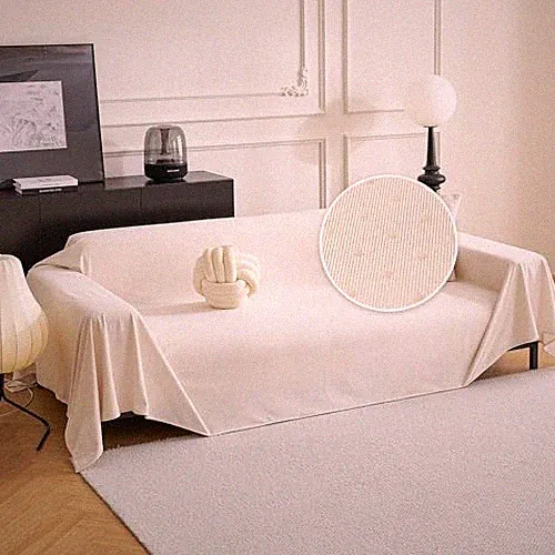 Couch Cover Couch Covers for 3 Cushion Couch Sofa Pet 91" x 150" White